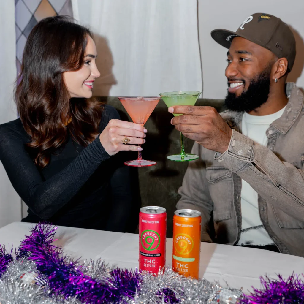 THC beverages from Crescent Canna